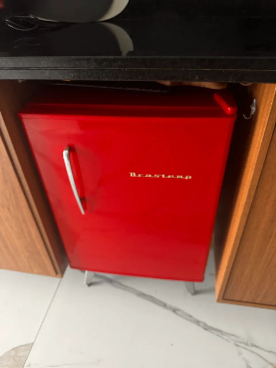 FRIGOBAR RETRÔ BRASTEMP VERMELHO  - Foto 2