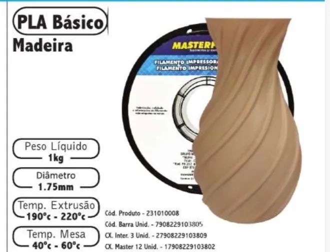 Filamento para impressora 3D PLA - Foto 2