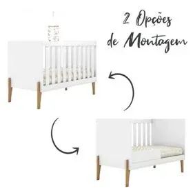 BERÇO 100% MDF DIVIDIMOS EM ATÉ 10X SEM JUROS - Foto 3