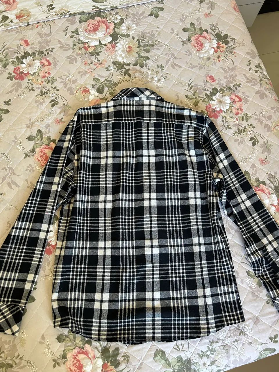 Camisa xadrez flanelada - Nova  - Foto 2