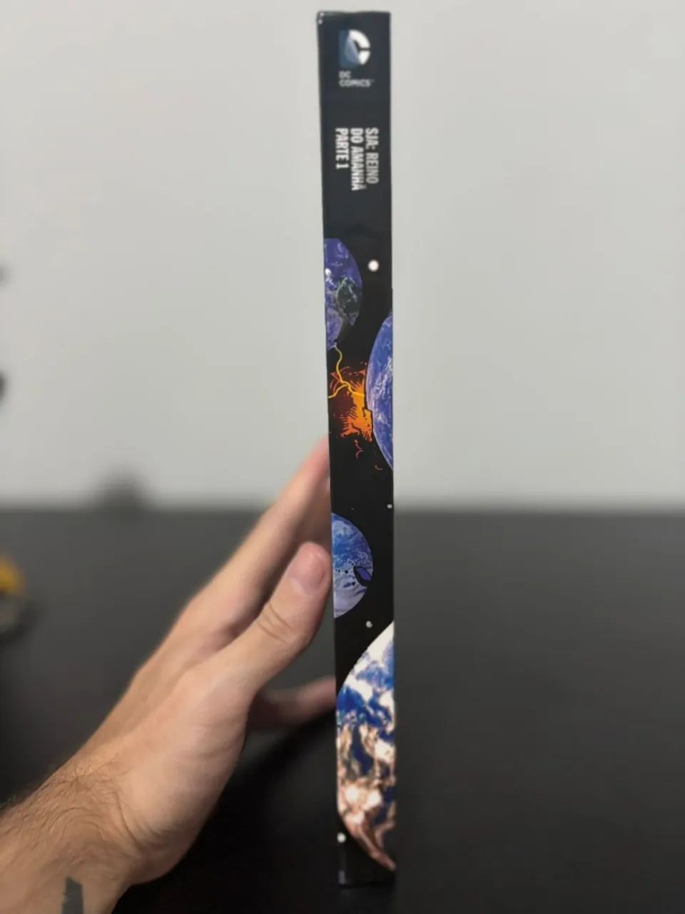 SJA - Reino do Amanhã Parte 1 e 2 Eaglemoss DC Comics HQ - Foto 3