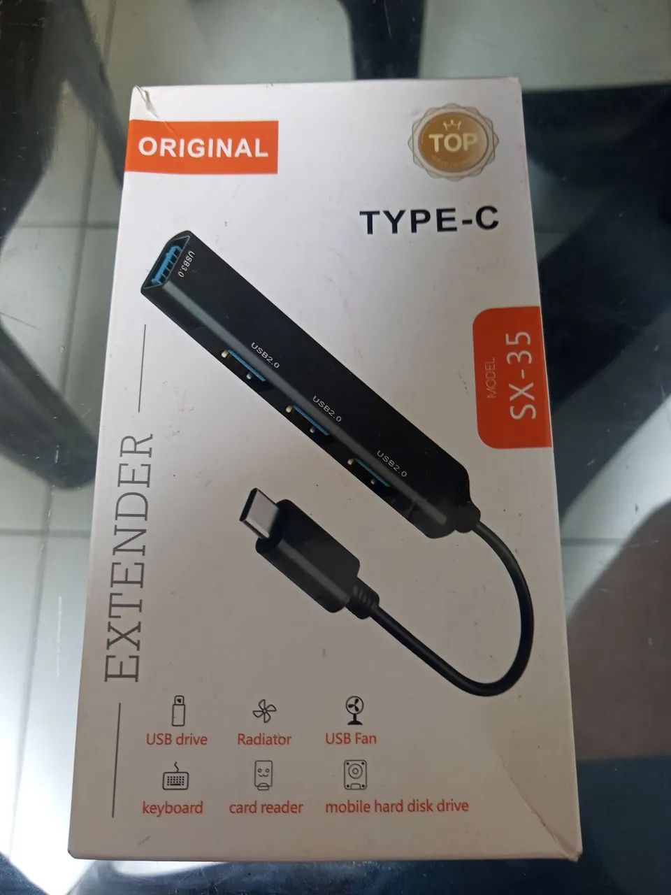 HUB TYPE-C 3 PORTAS