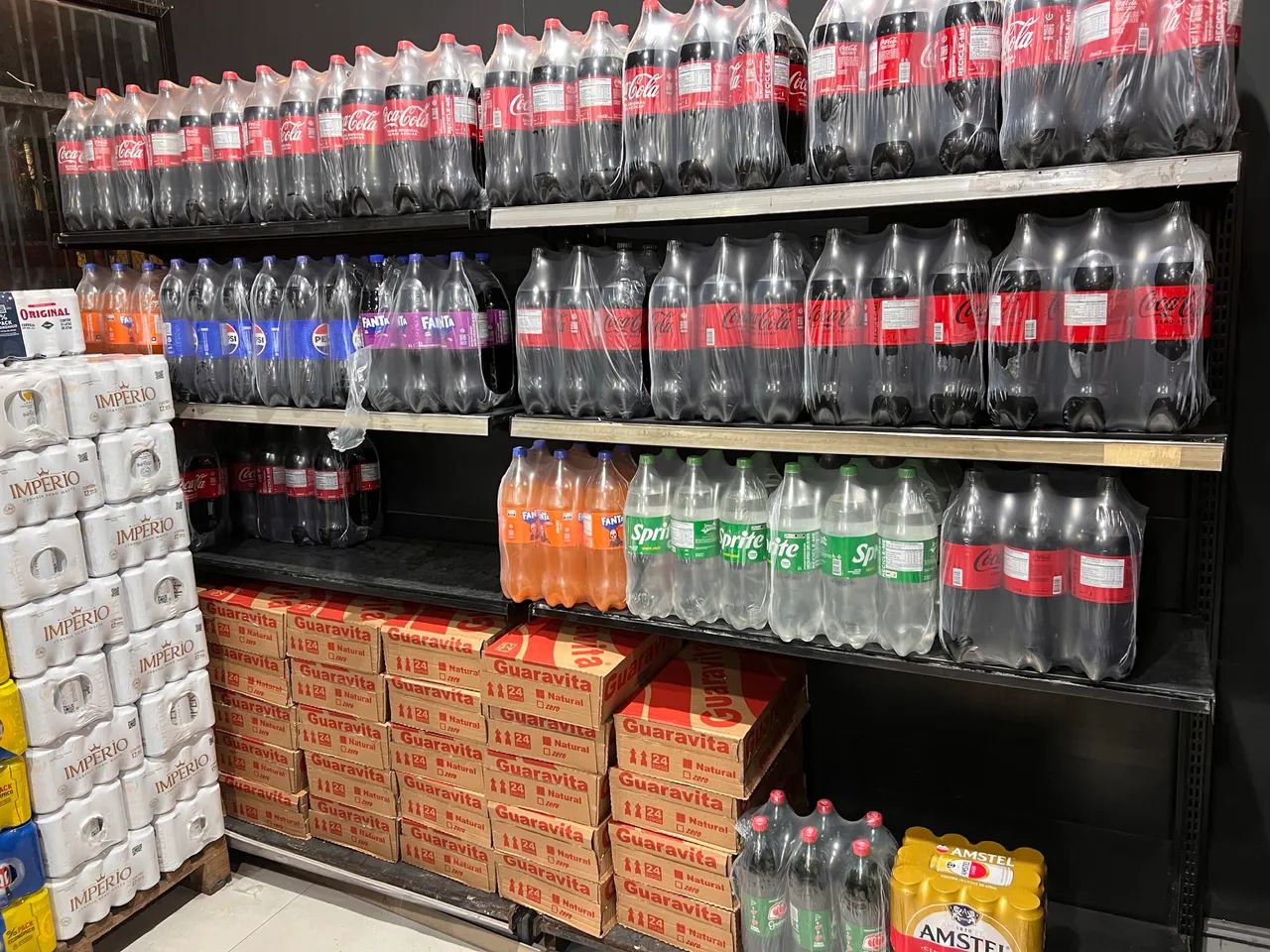 ESTANTE DE FERRO | GONDULA PARA MERCADO OU LOJA - Foto 2