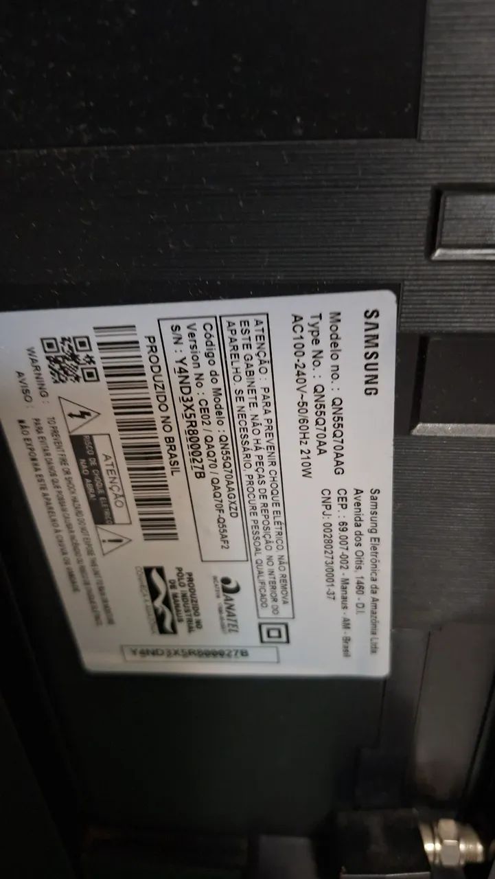 Smart TV Samsung 55 polegadas leia.  - Foto 4