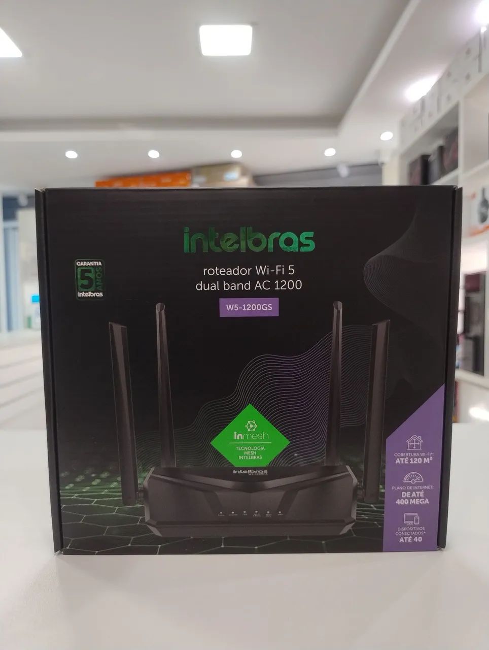 Roteador WiFi Dual Band AC1200 Com inMesh E MU-MIMO - Foto 4