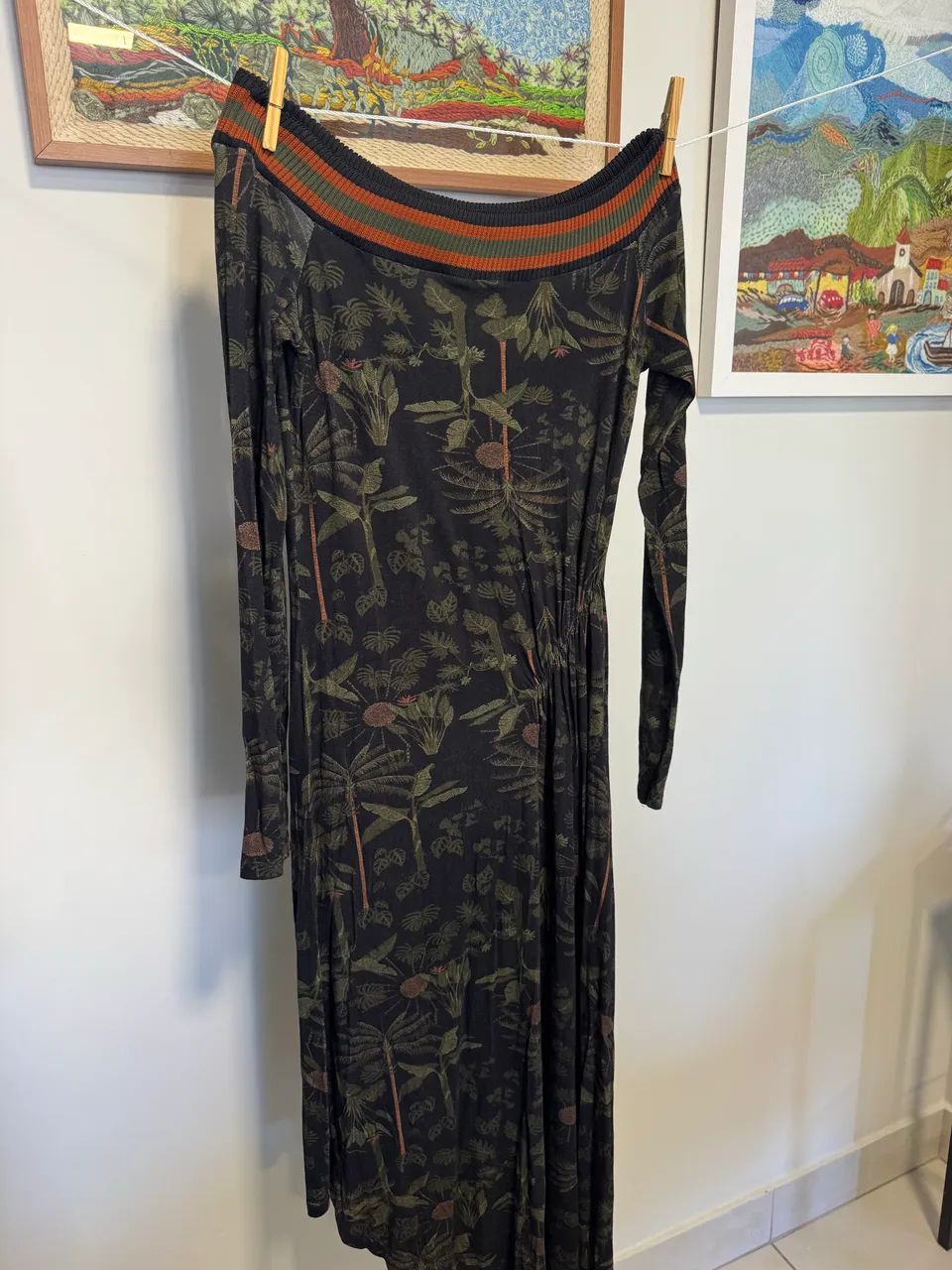     Vestido Midi Lez a Lez Ombro a Ombro TAM P - Foto 4