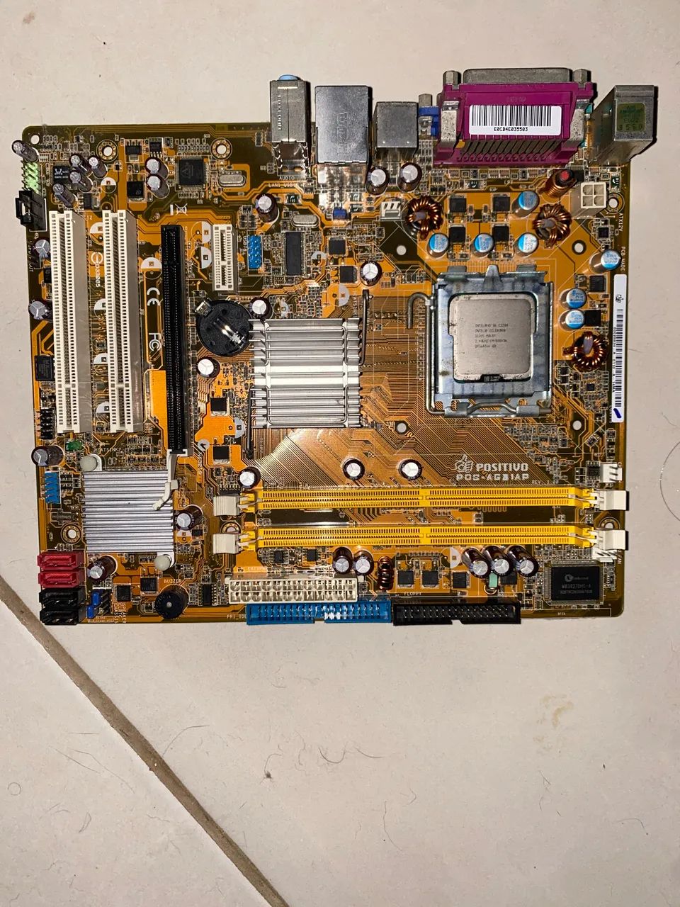 Placa Mãe e Processador 