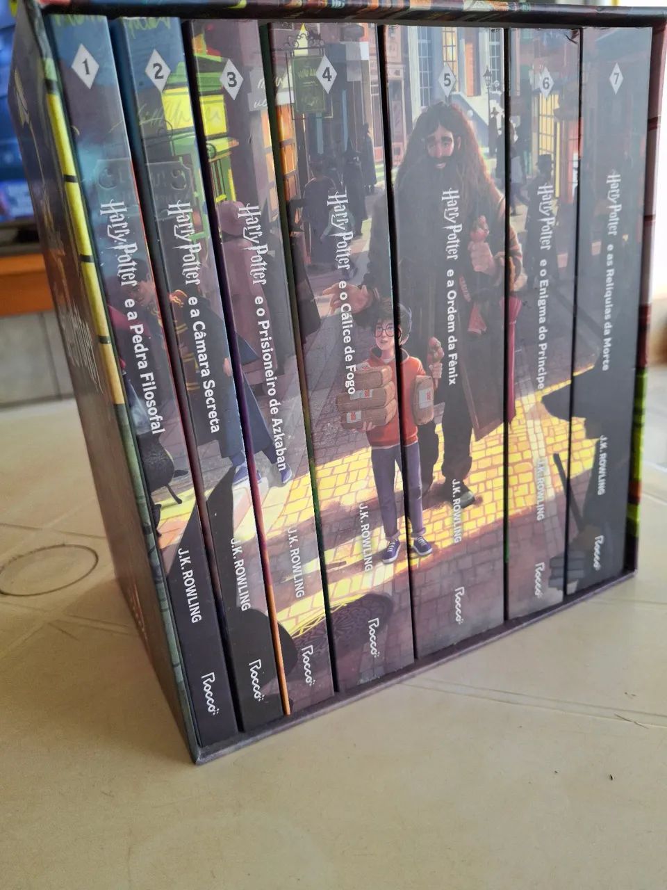 Box Harry Potter Completo - 7 Livros J.K. Rowling | Usado - Livros