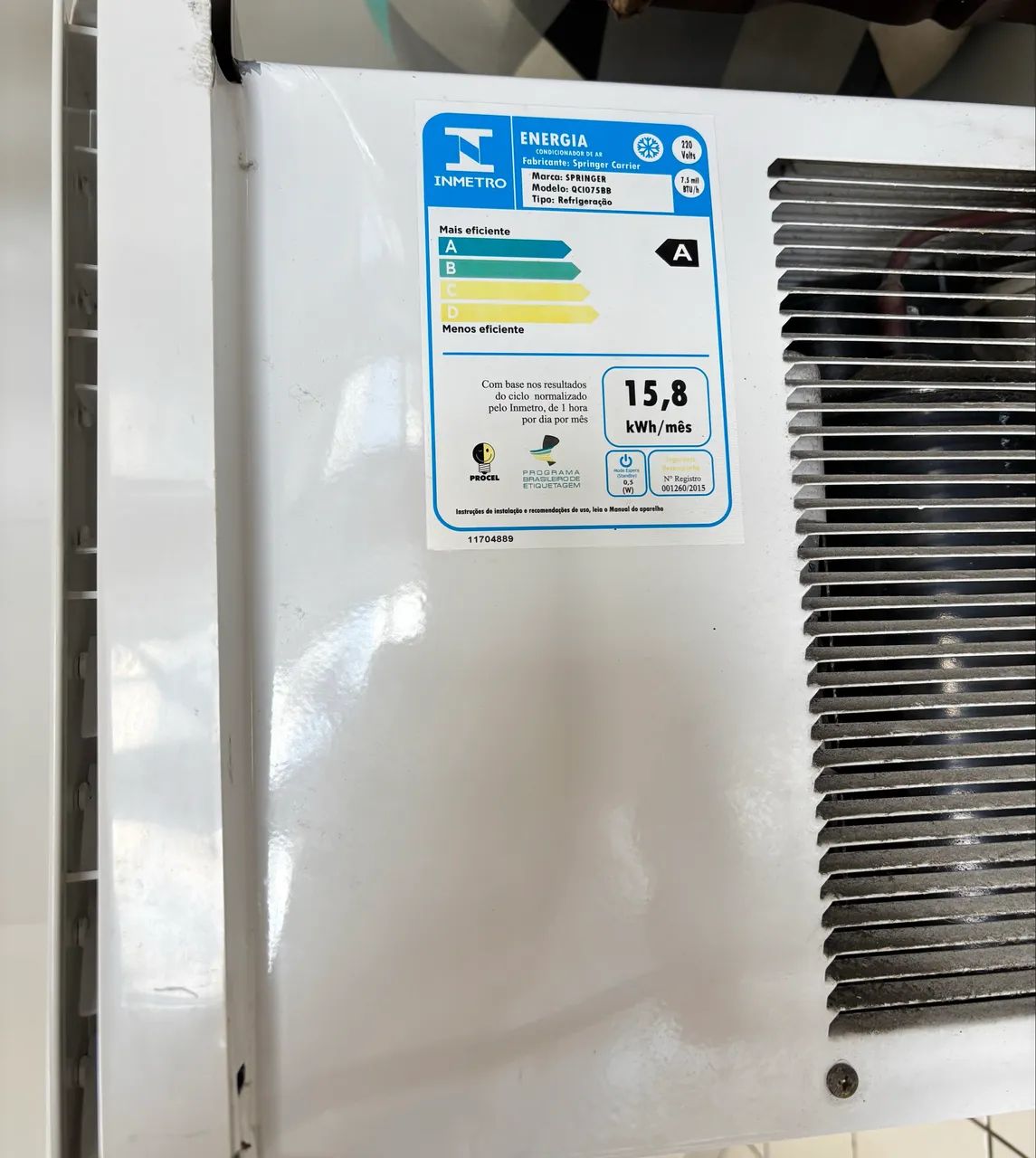 Ar-condicionado de Janela 7500 BTUs - Foto 4