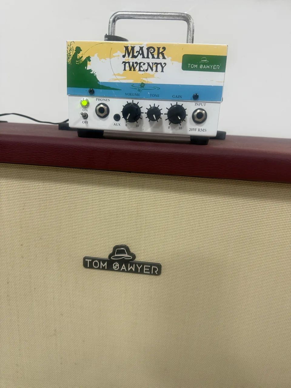 Amplificador + Caixa Tom Sawyer Mark Twenty 20watts - Instrumentos