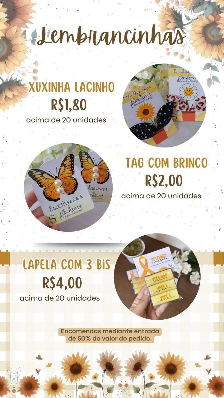 Brindes setembro amarelo - Foto 2