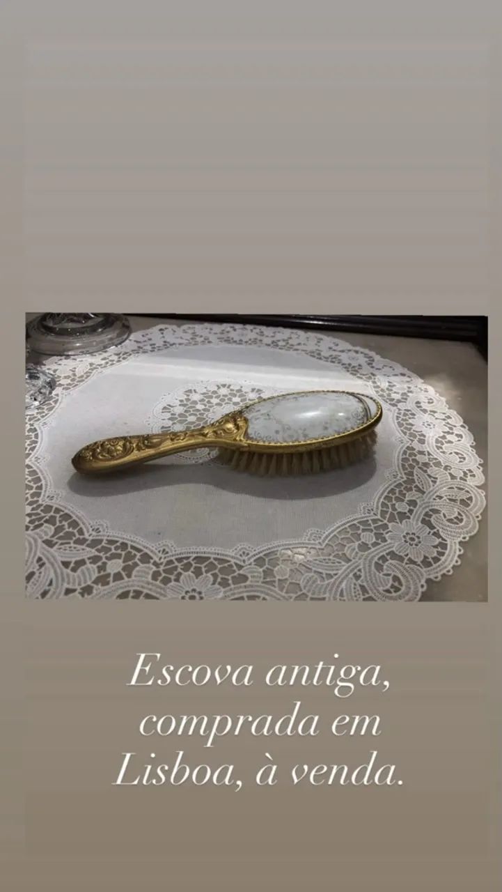 Escova antiga década de 50