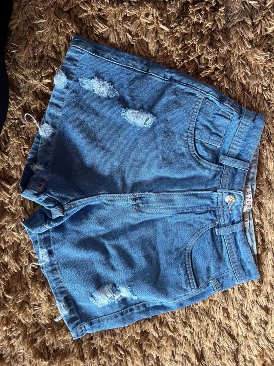 Bermudas jeans novas  - Foto 5