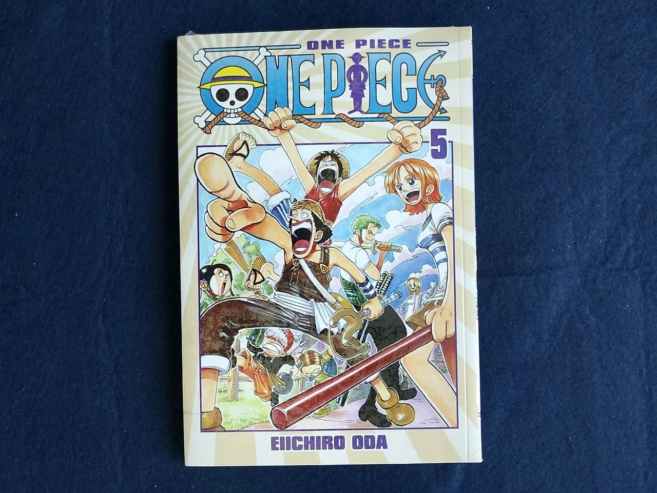 One Piece edição Panini - volumes 1 a 5 - Livros e revistas