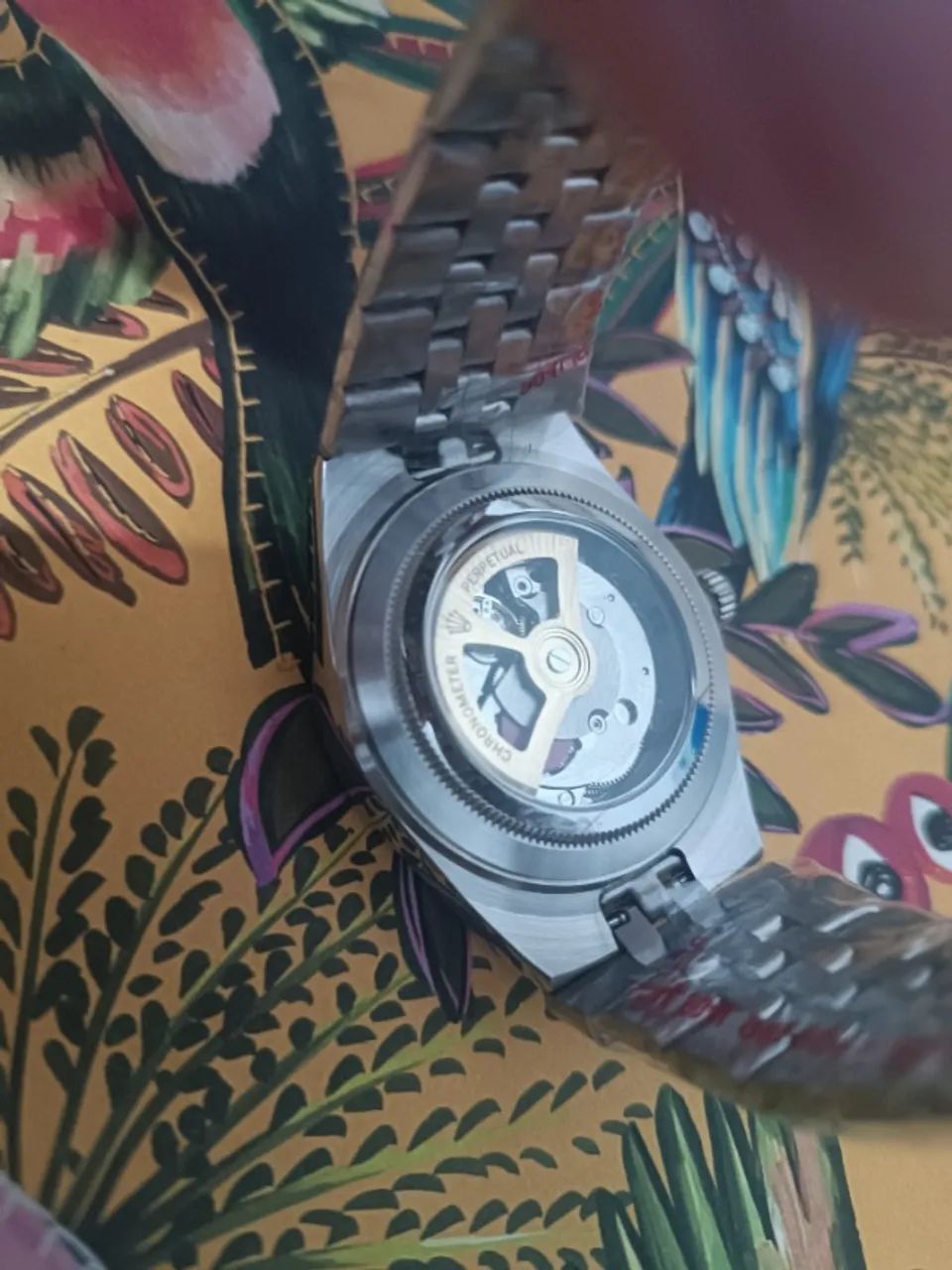 Relógio ROLEX LAND DWELLER AUTOMÁTICO MOSTRADOR PRETO - Foto 3