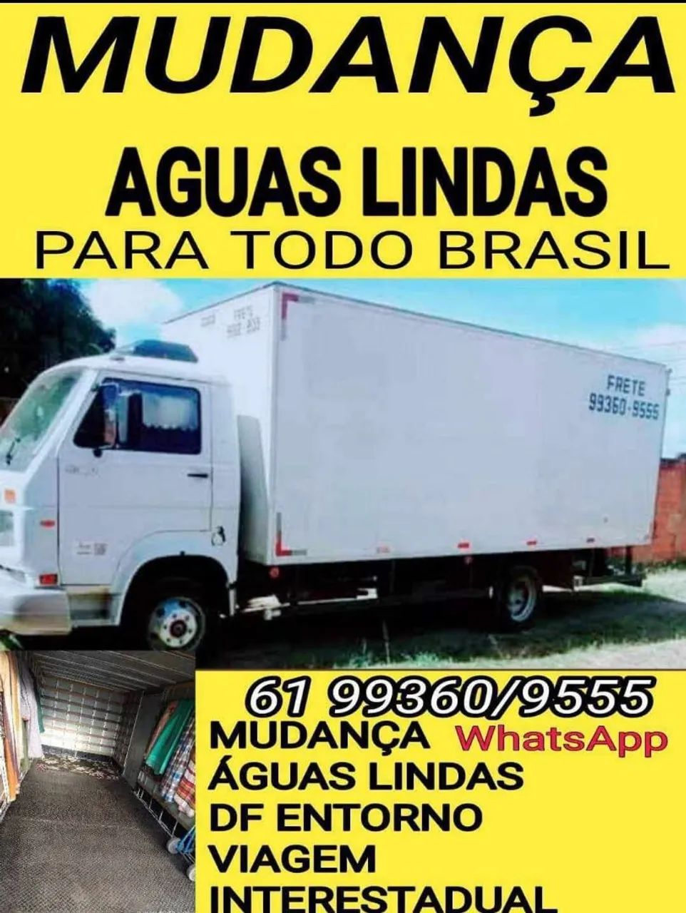 mudança Águas lindas DF para todo Brasil 