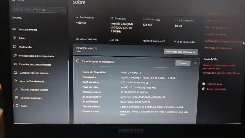 Notebook Positivo Motion  - Foto 2