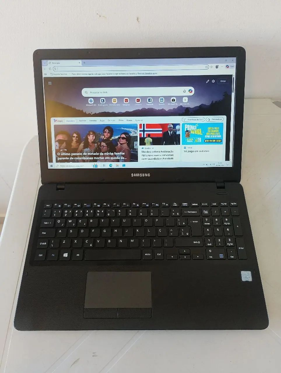 Notebook Samsung - Processador Intel Core i5-7200 - SSD 480Gb - 8Gb RAM - Bateria boa!