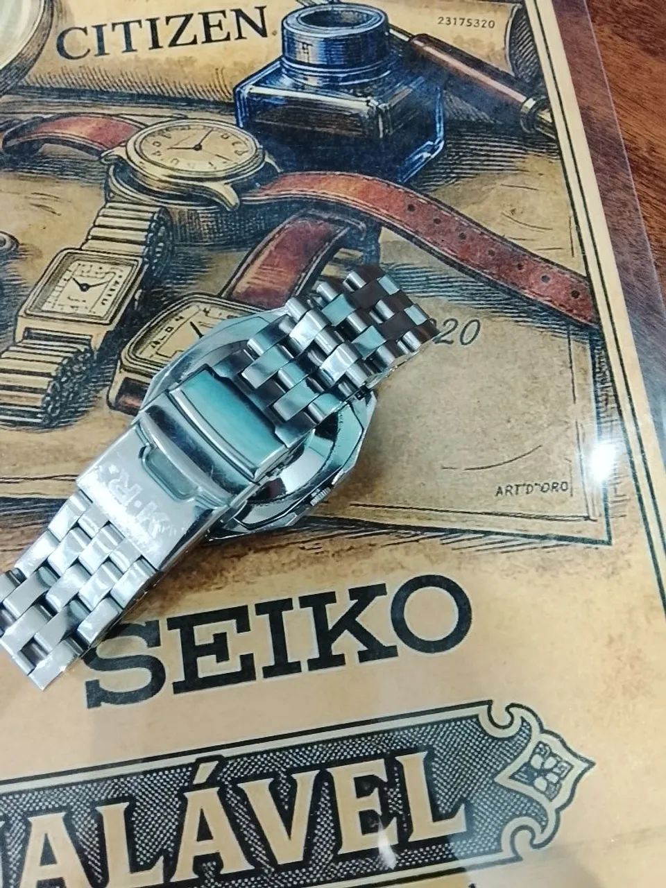 Seiko 5 antigo  - Foto 2