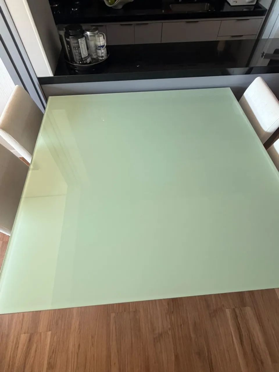 Mesa quadrada  conjunto de cadeiras - Foto 4