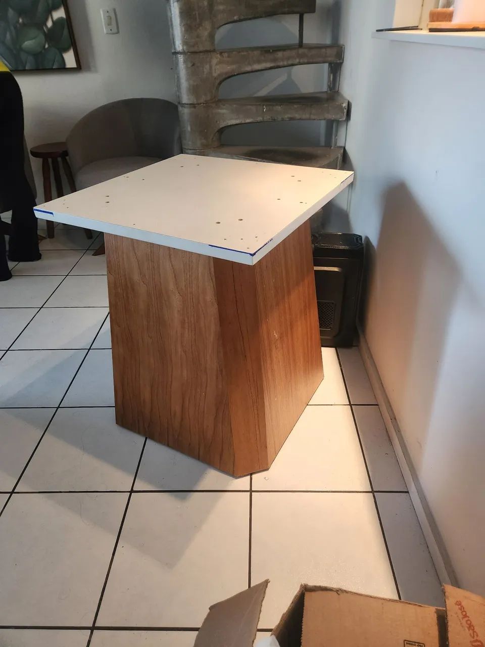 Base para mesa de jantar