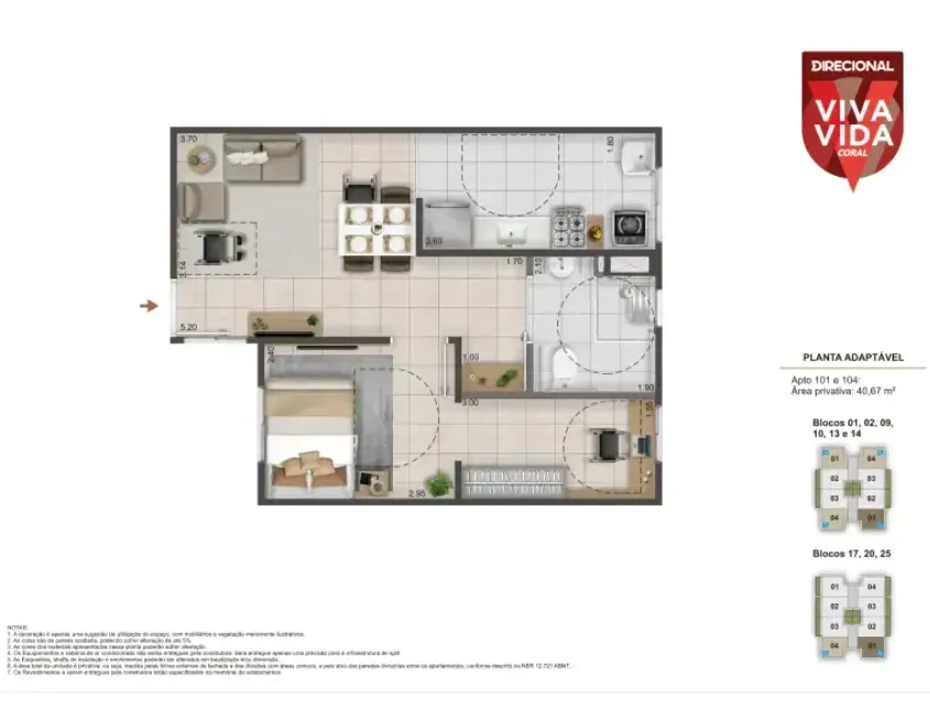 PLANTA 40m²