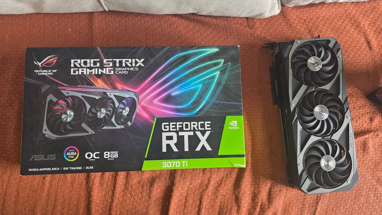NVIDIA RTX 3070 TI ROG STRIX - Foto 4