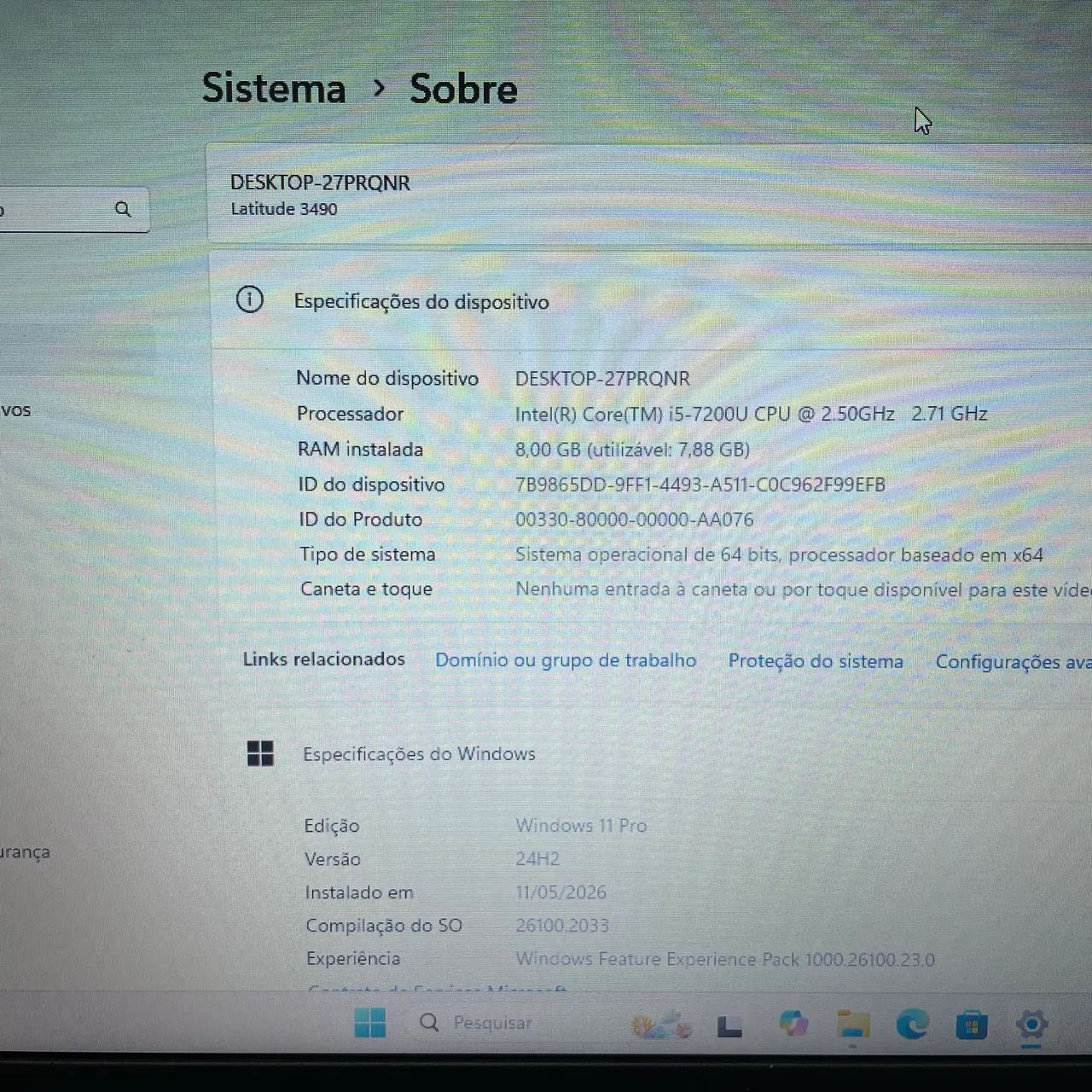 Notebook Dell i5 8GB Ssd 480GB - Notebooks - São João do Cabrito