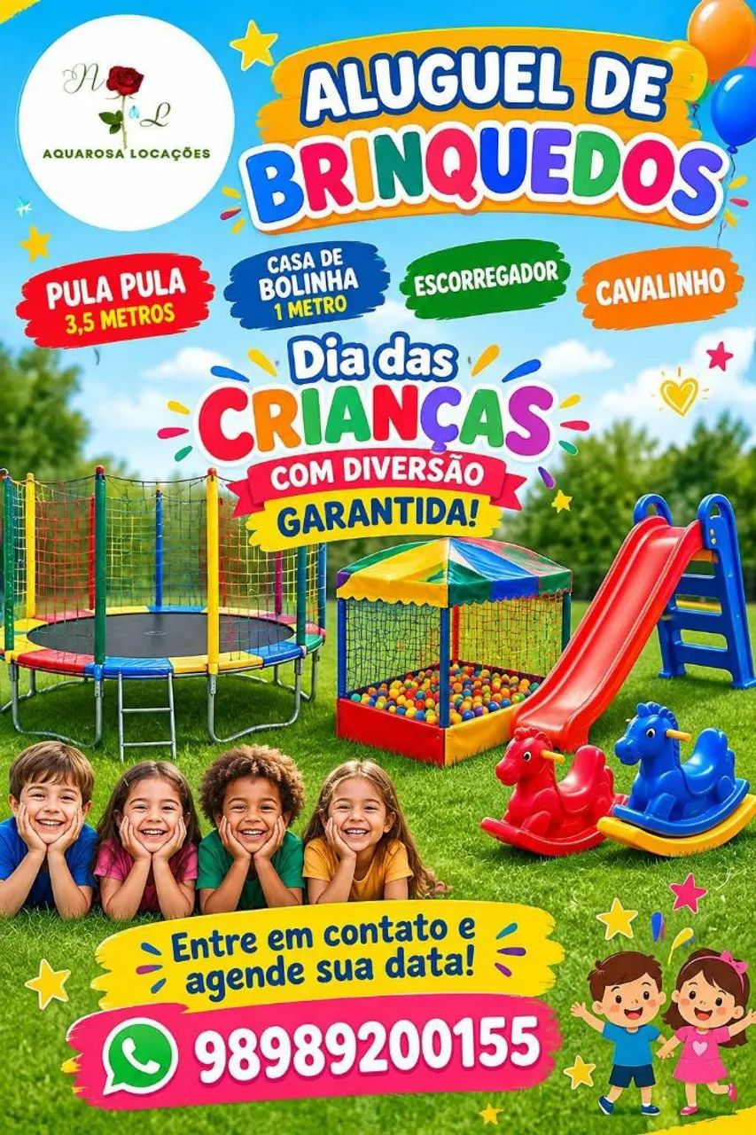 Aluguel de Brinquedos 