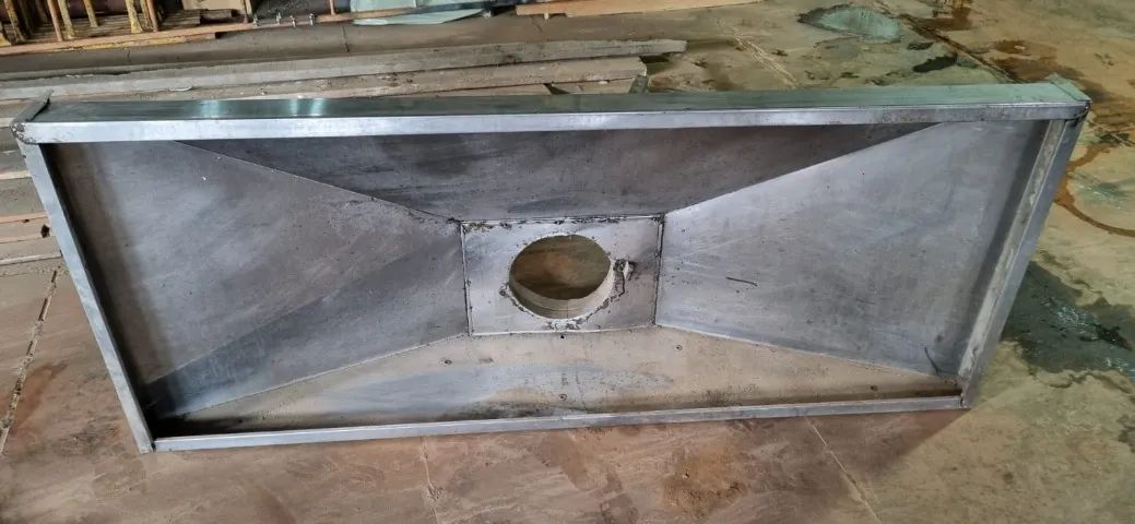 Coifa para Cozinha Industrial  Aço Inox ( Usada ) - Foto 2