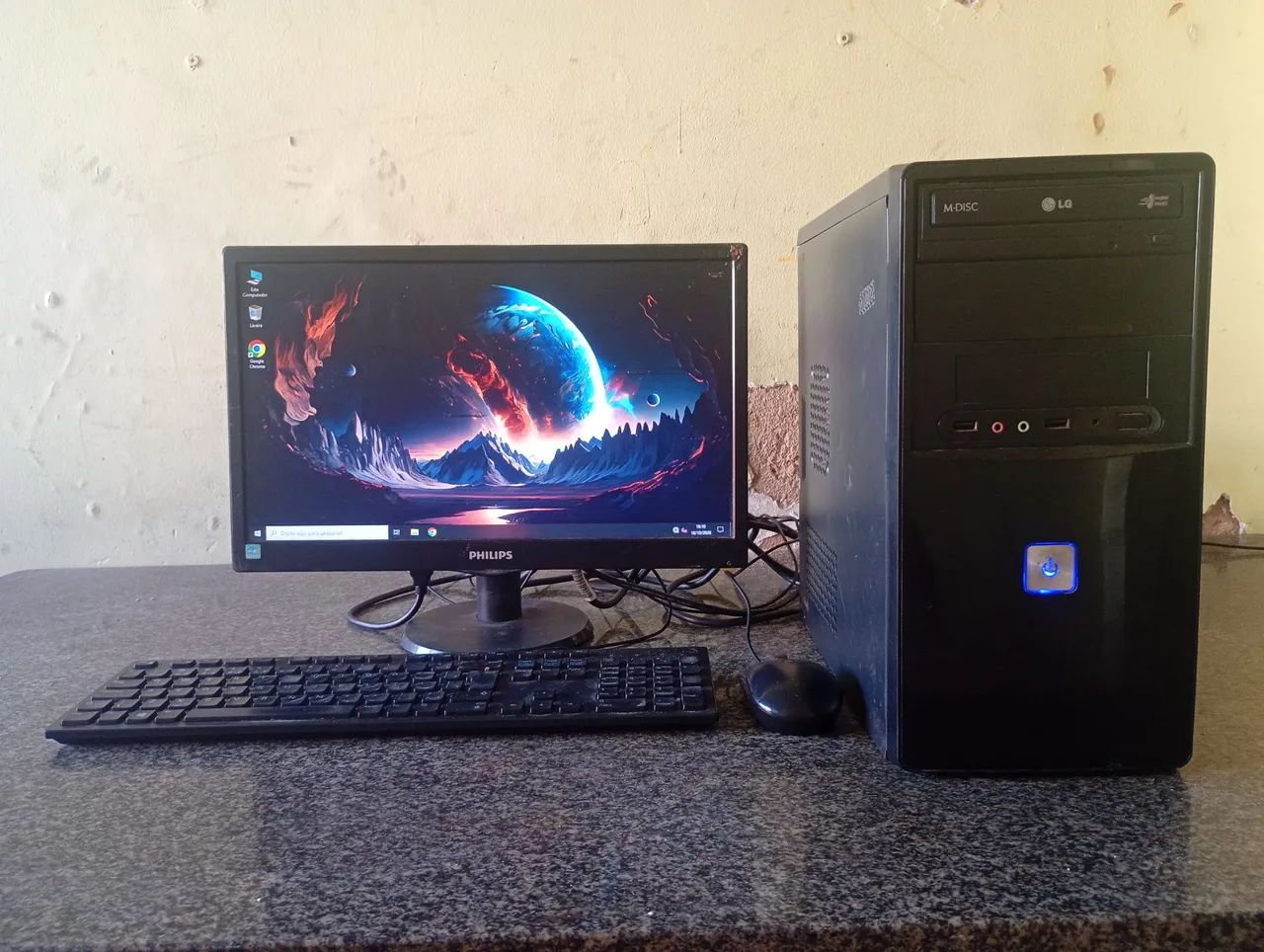 PC I3 8GB SSD 240GB COMPLETO - Foto 2