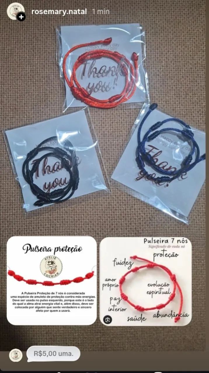 pulseira 7 nos  - Foto 2