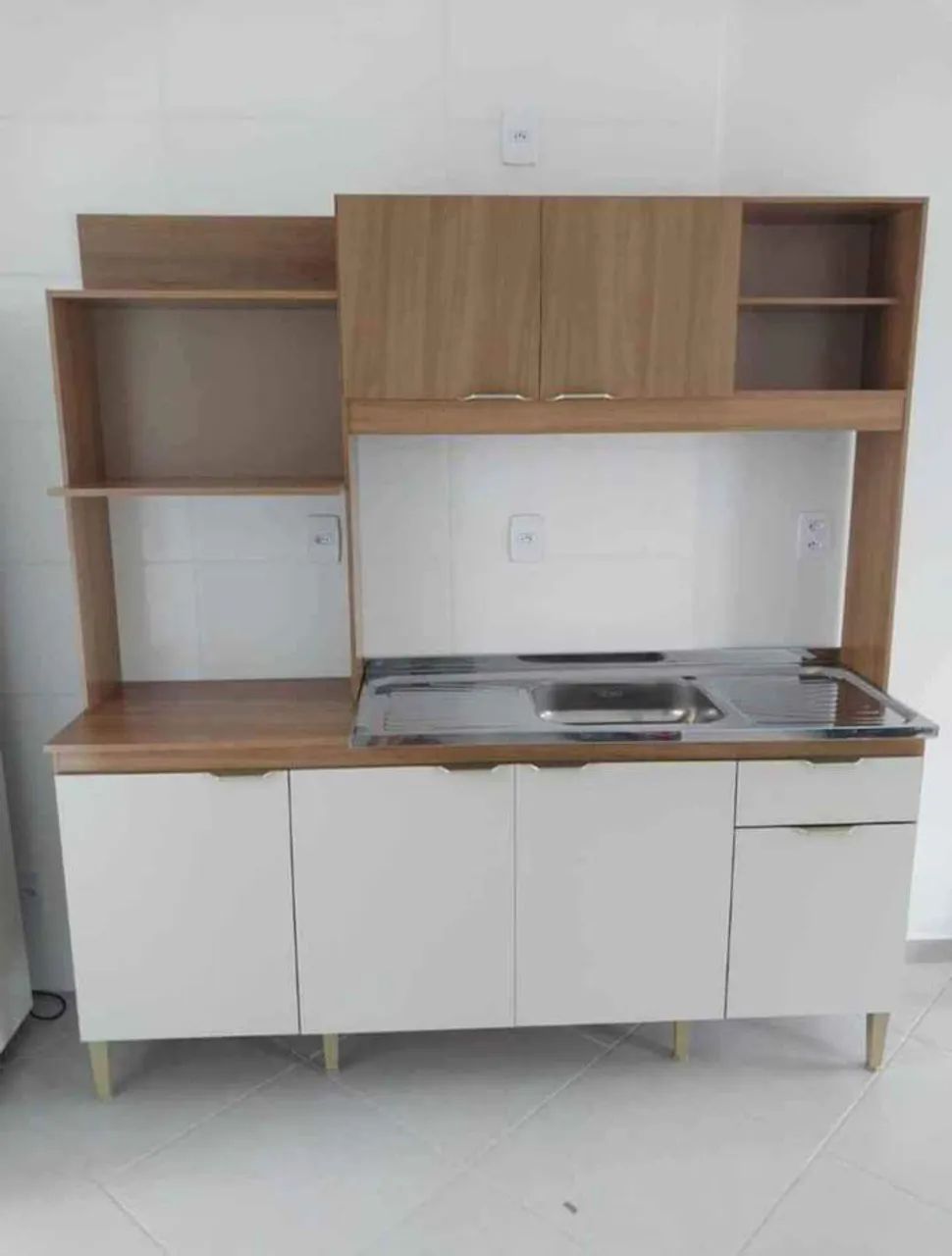 Cozinha compacta desmontado na caixa  - Foto 4