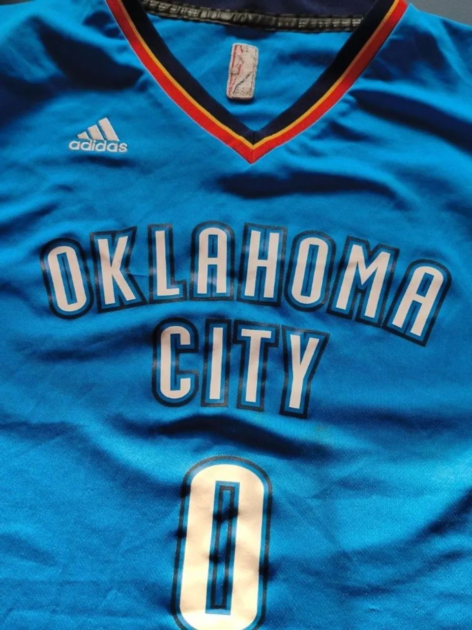 jersey original okc oklahoma city thunder #0 russell westbrook