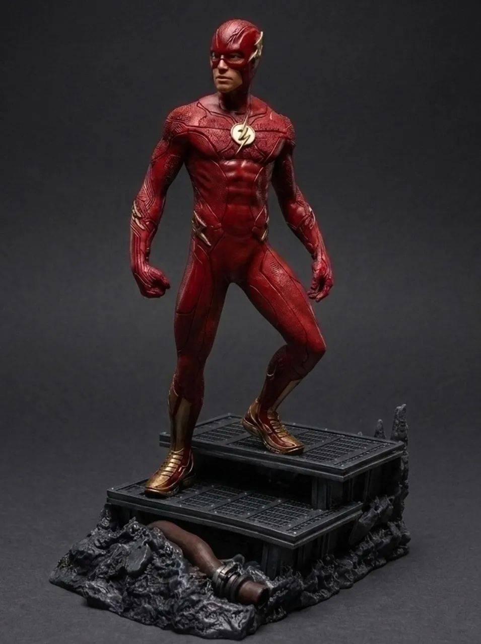 Estátua Flash Iron Studios