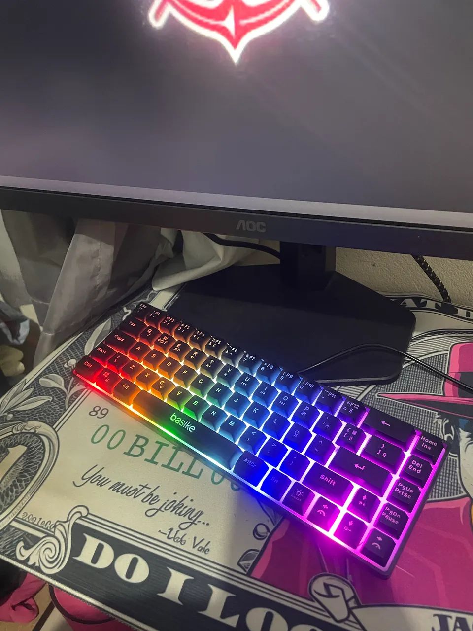 Teclado gamer 60%, mecânico  - Foto 4