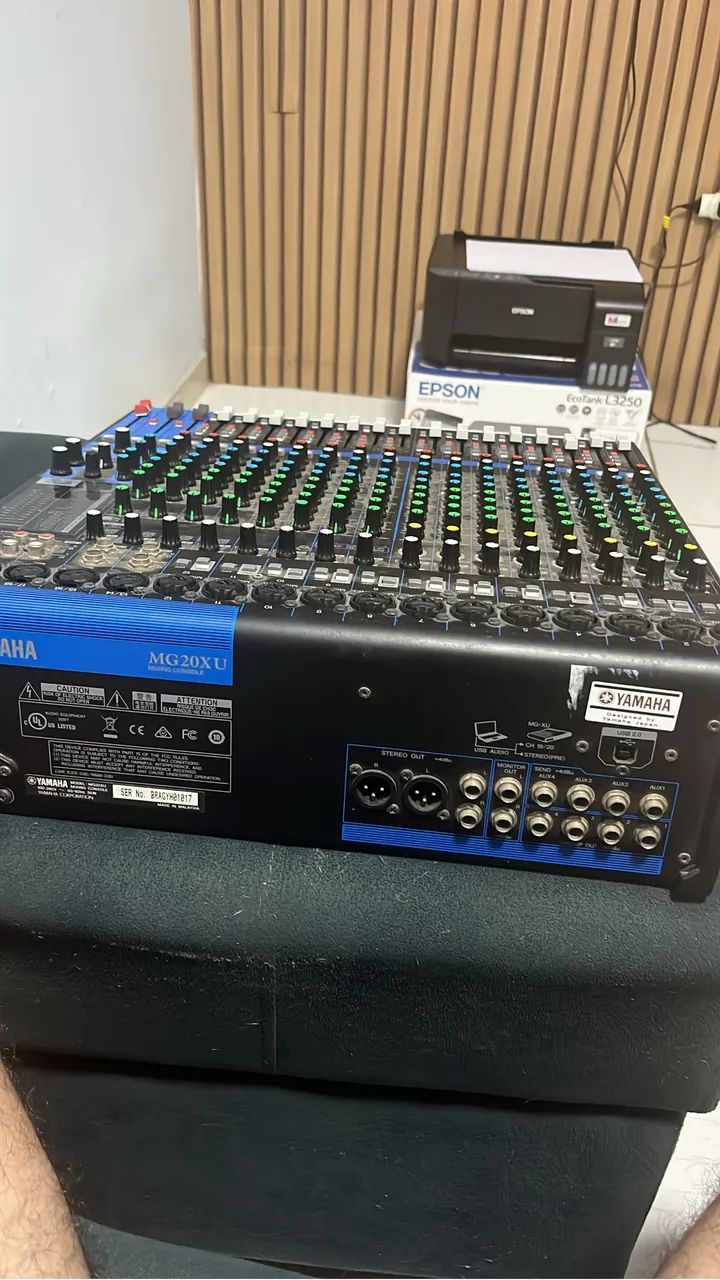 Mesa de som Yamaha Mg20xu - Foto 4