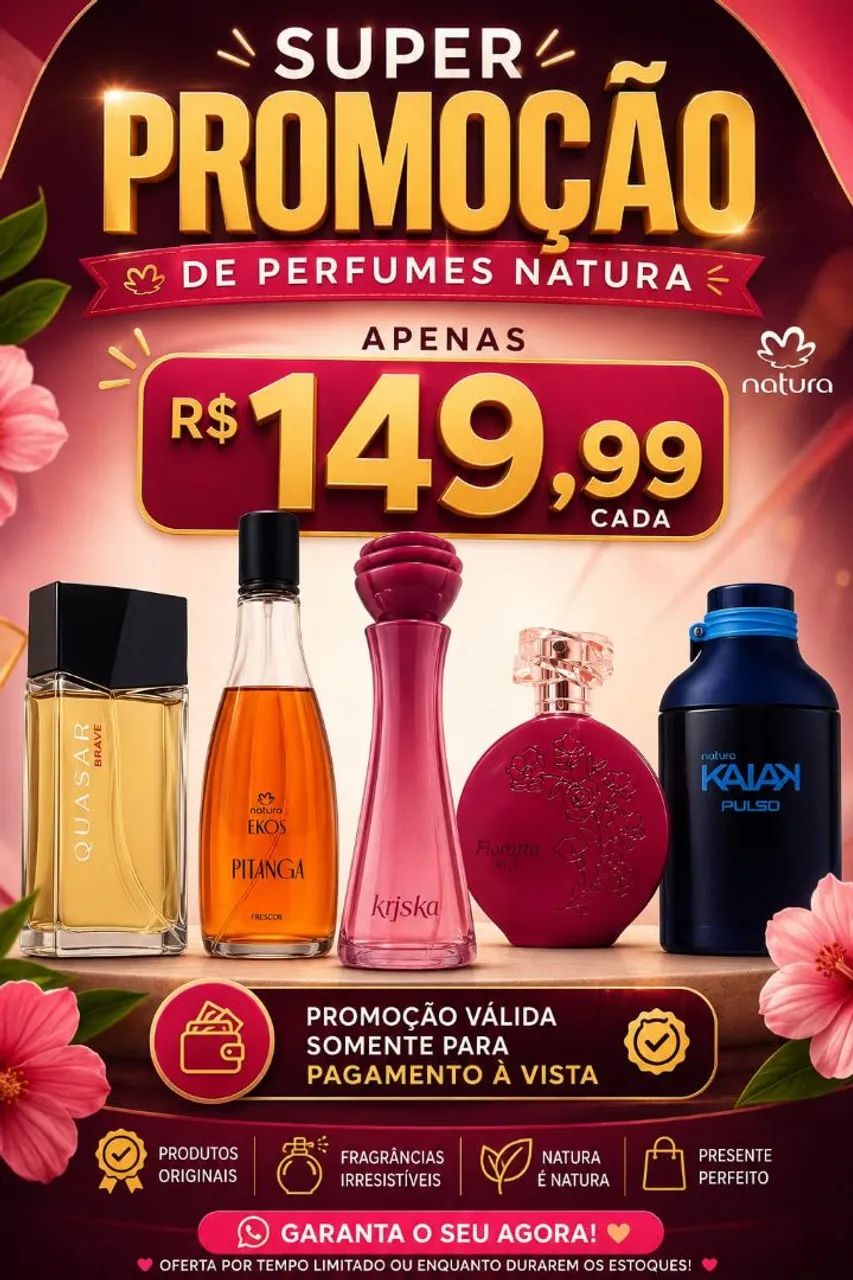Promoção de perfume 