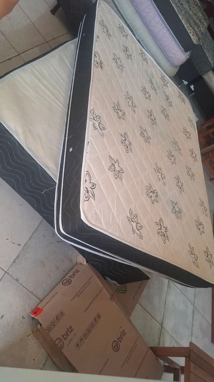 Cama Box molas bonnell ( usada)  - Foto 2