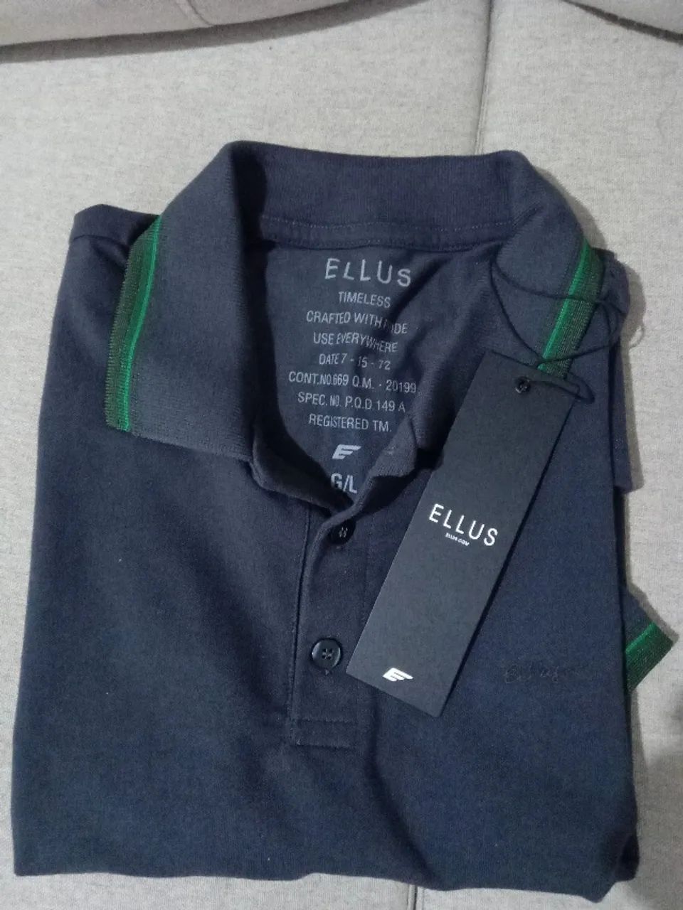Camisa Polo Ellus Tam. G - Foto 3