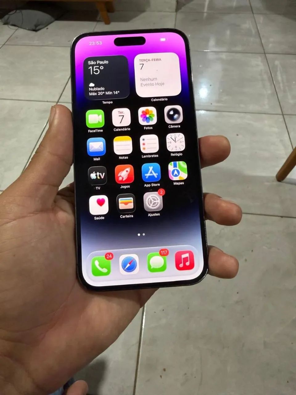 IPhone 14 PRO MAX 512 GB R$3.350 - Foto 2