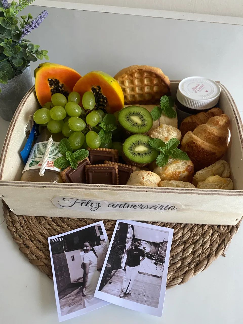 Cesta de Café da Manhã Presente Especial