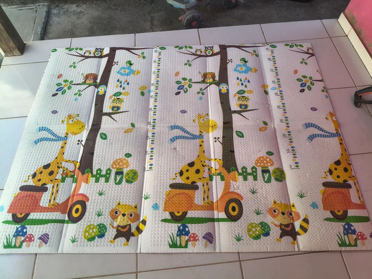 Tapete térmico dupla face para bebê 