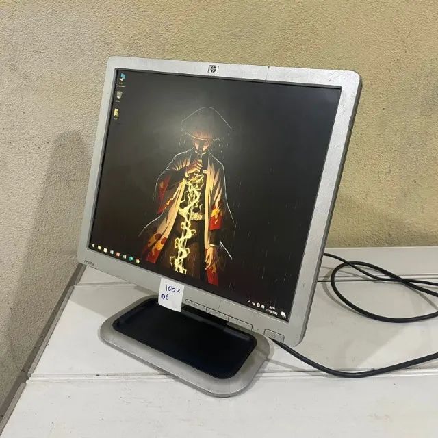 Monitor HP 17" Quadrado - Ergonômico, Perfeito para Escritório, Caixa e CFTV - Foto 2