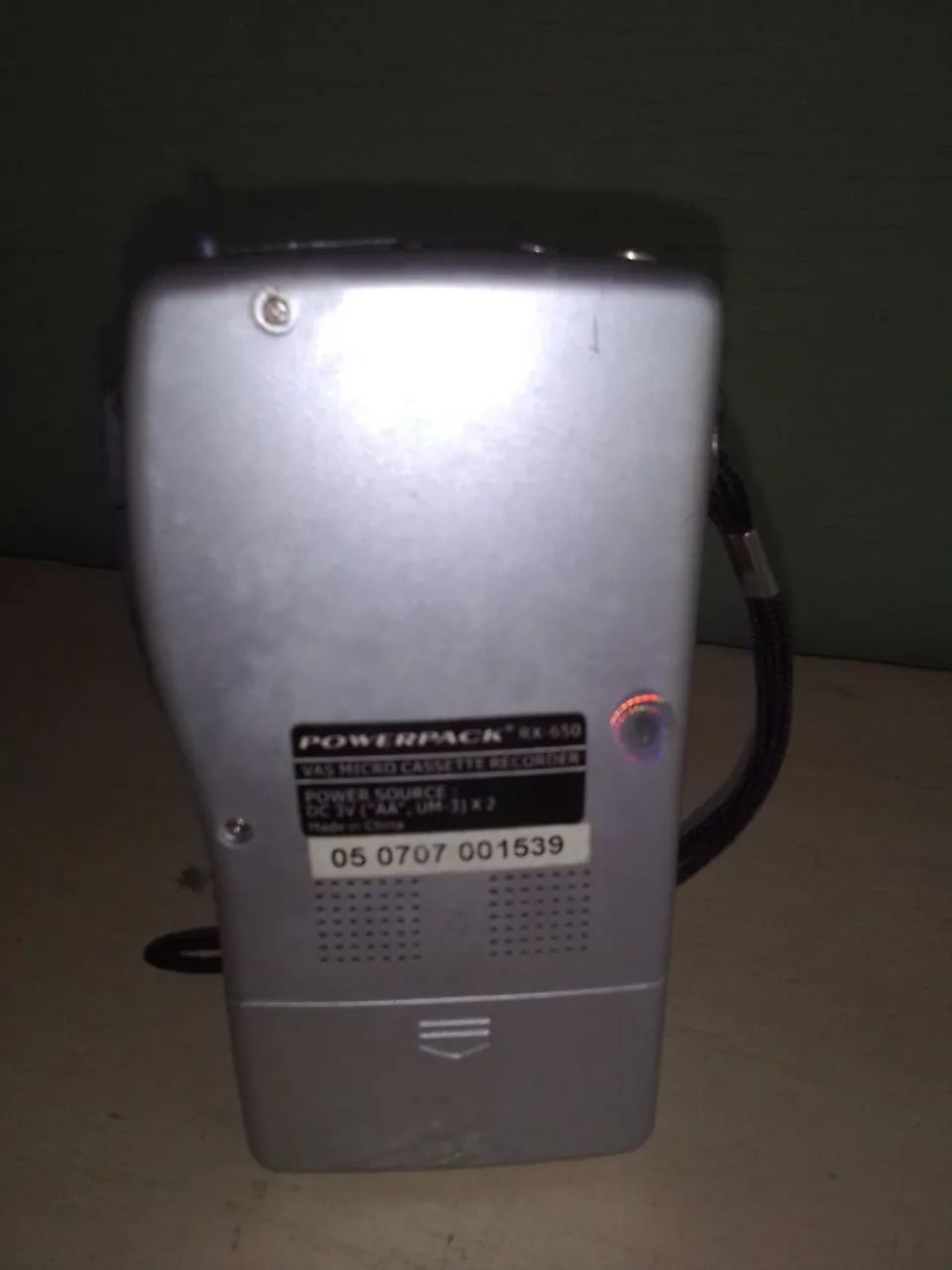 Gravador portátil antigo  - Foto 3