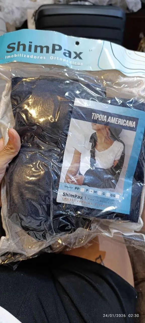 TIPOIA AMERICANA TAM P - POUCO USO RETIRAR URGENTE NO RECREIO 