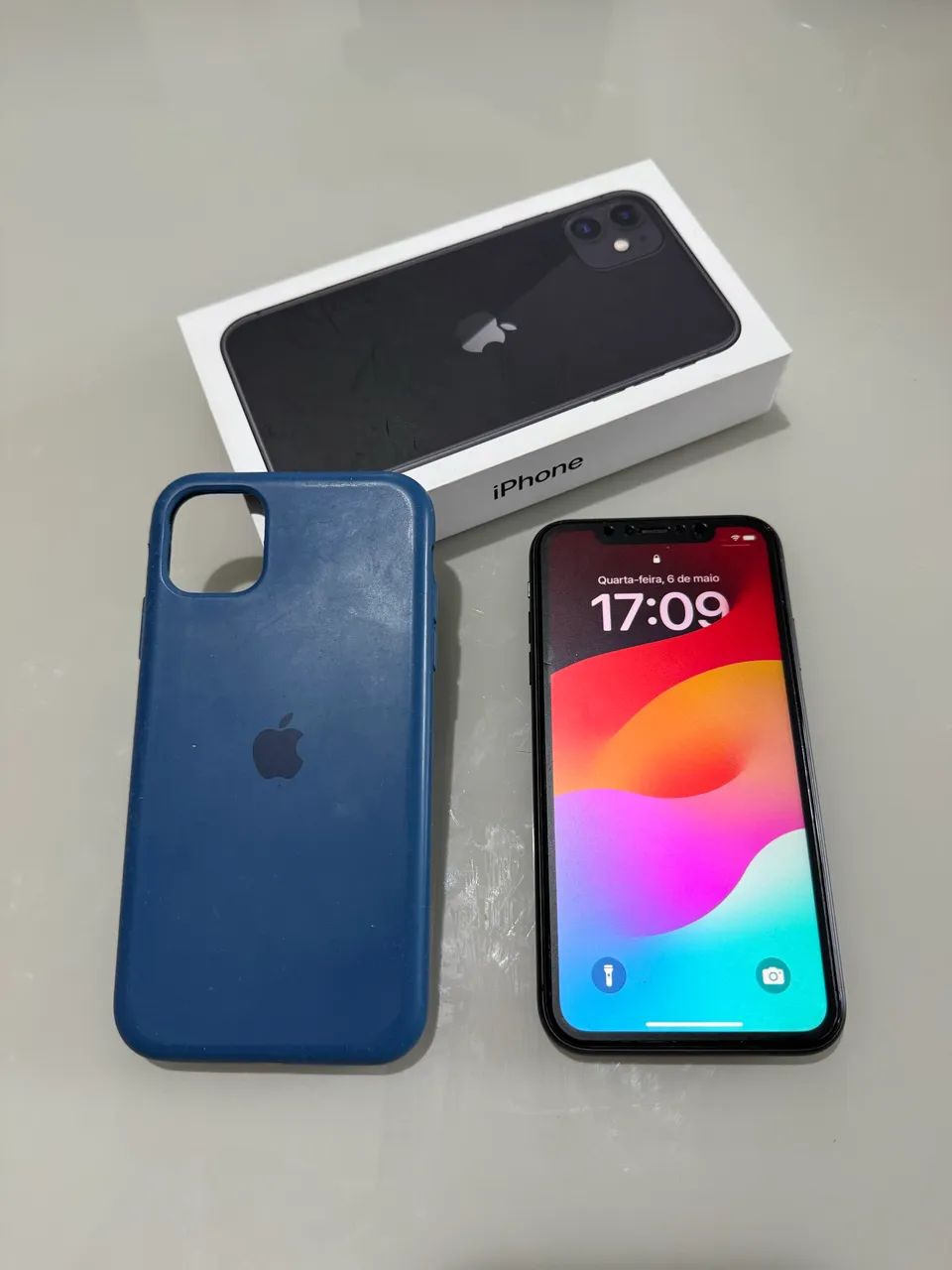 iPhone 11 64GB Preto Original - Nunca aberto - Único dono - Face