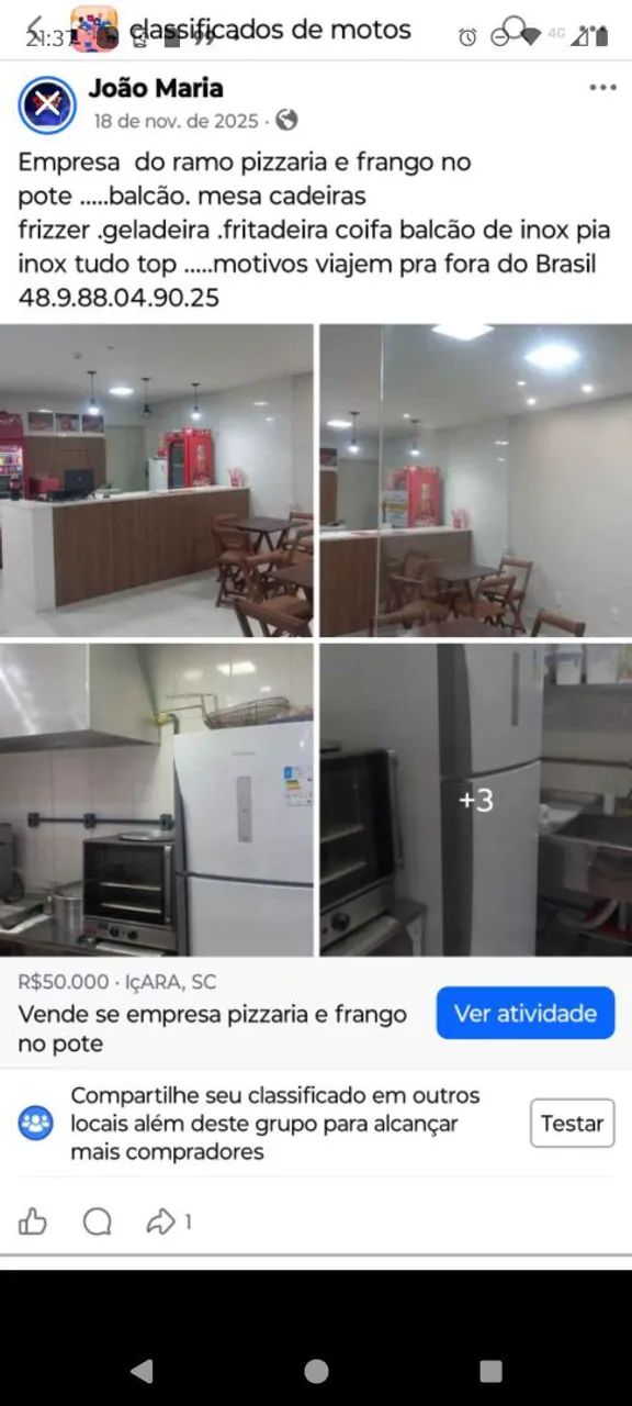Vende se lanchonete  - Foto 2