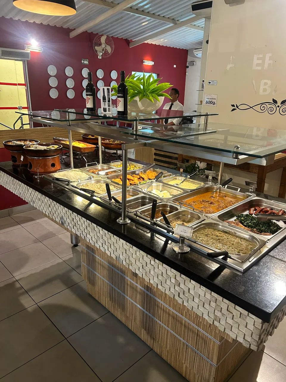 Buffet Self Service Refrigerado + Aquecido Profissional - Foto 3