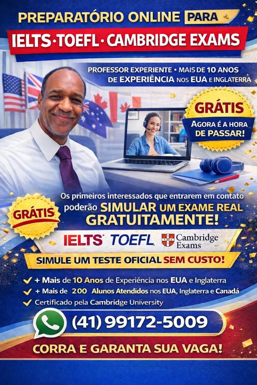 Aulas de Inglês